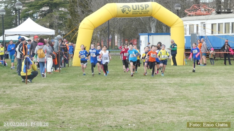 Mezzano: Cross Provinciale UISP 2024 - prova 2 di 6 - 24 febbraio 2024